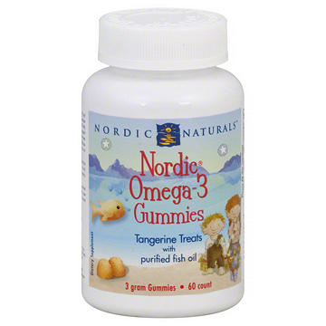 Nordic Naturals Nordic Omega-3 Tangerine Treats Gummies