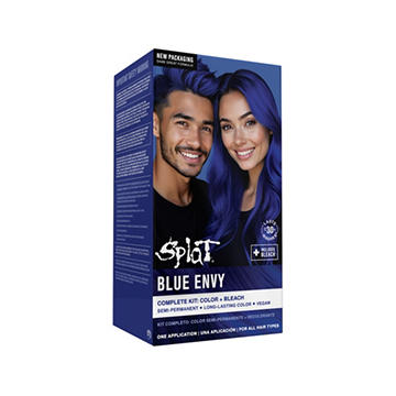 Splat Blue Envy Complete Hair Color Kit