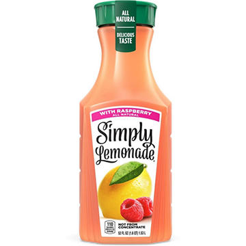 Simply Raspberry Lemonade