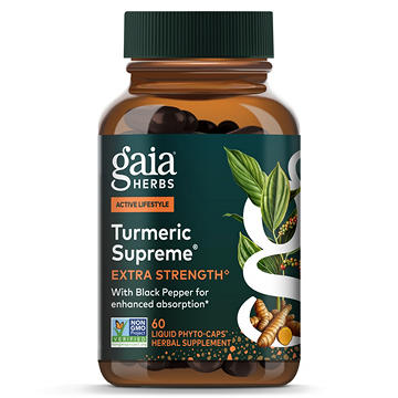 Gaia Herbs Turmeric Supreme Extra Strength Liquid Phyto-Caps