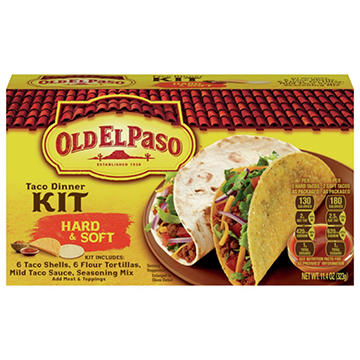 Old El Paso Hard & Soft Taco Dinner Kit