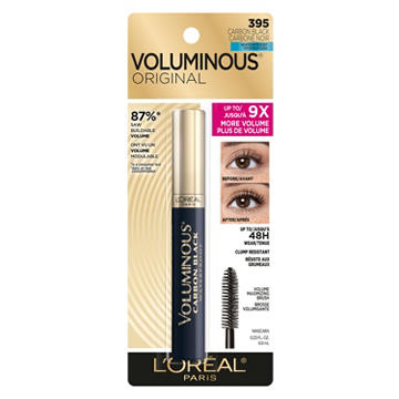 L'Oréal Paris Voluminous Original Waterproof Volume Building Mascara -Carbon Black