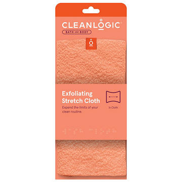 Cleanlogic Bath & Body Exfoliating Stretch Cloth