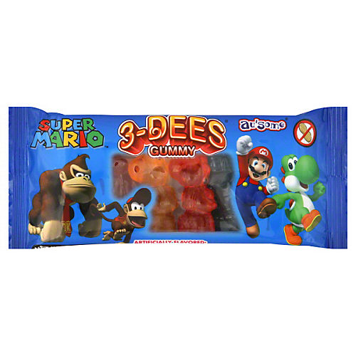 The Snack Report: Super Mario 3-Dees Gummies