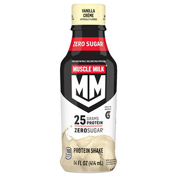 Muscle Milk Zero Sugar 25g Protein Shake - Vanilla Creme