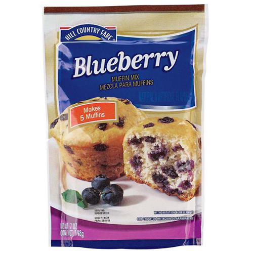 Hill Country Fare Blueberry Muffin Mix, 7 oz