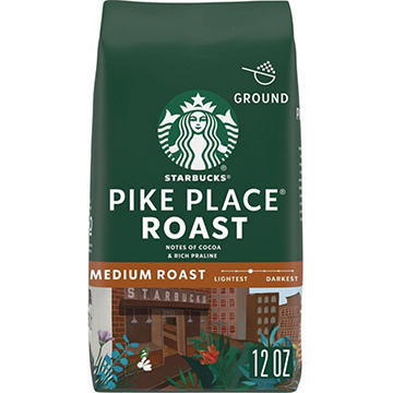 Starbucks Pike Place Roast Medium Roast Ground Coffee