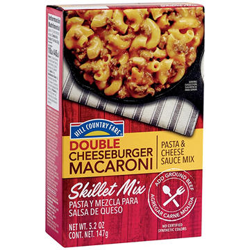 Hill Country Fare Double Cheeseburger Macaroni Skillet Mix