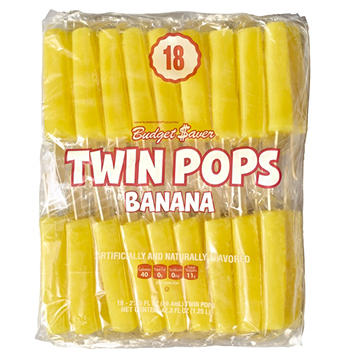 Budget Saver Banana Twin Pops