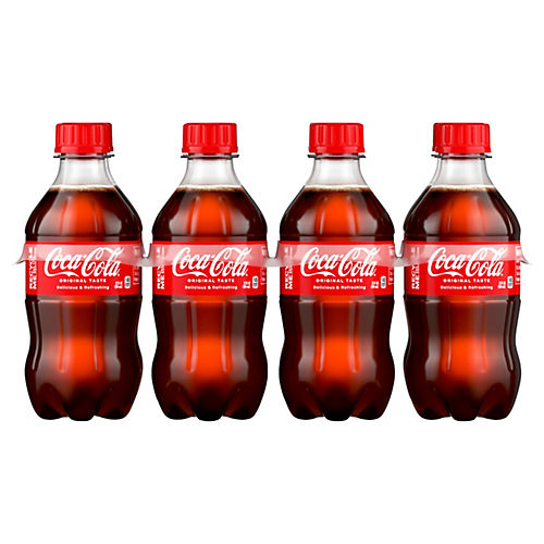 Coca-Cola Classic 8oz Glass Bottles 4-6 Packs (24 Bottles) Coke