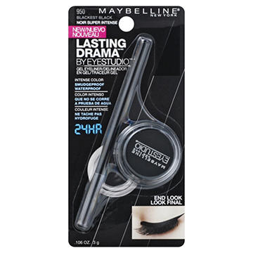 Maybelline Eyestudio Lasting Drama Waterproof Gel Liner - 950 Blackest Black