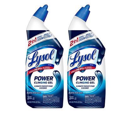 Lysol Toilet Bowl Cleaner Power Twin Pack