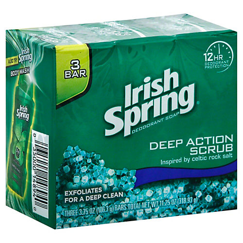 Irish Spring Original Clean Deodorant Bar Soap For Men 3.7 Oz Pack Of 8 Bars  - Office Depot