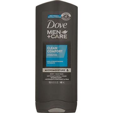Dove Men+Care Hydrating Body and Face Wash - Clean Comfort
