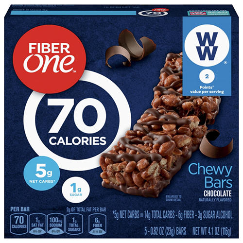 90 calorie fiber one bars
