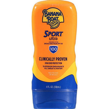 Banana Boat Sport Active Max Protect Sunscreen Lotion - SPF 100