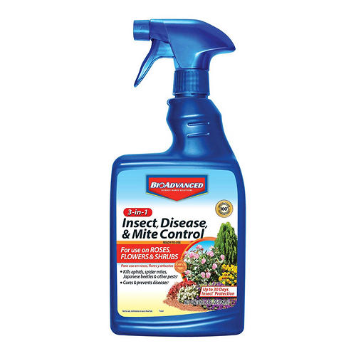 BioAdvanced 3-in-1 Insect Disease & Mite Control Ready-To-Use