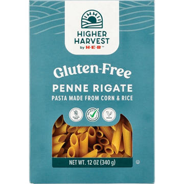 Higher Harvest by H-E-B Gluten Free Penne Rigate Pasta Noodles