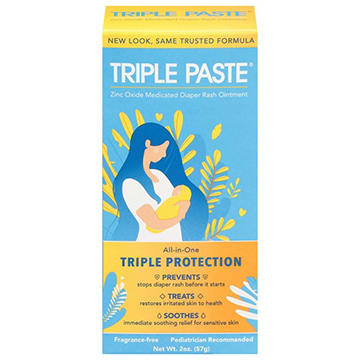 Triple Paste Medicated Diaper Rash Ointment with Zinc Oxide