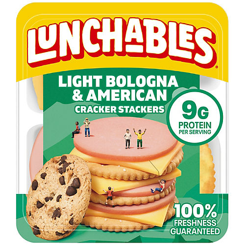 Lunchables Snack Kit Tray - Ham & Cheddar Cheese Cracker Stackers with  Vanilla Cookies - Shop Snack Trays at H-E-B