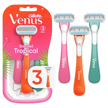 Venus Tropical Women's Disposable Razors