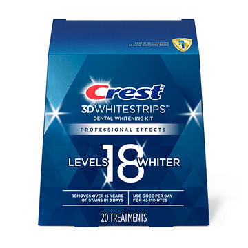 Crest 3D Whitestrips Professional Effects Dental Whitening Kit