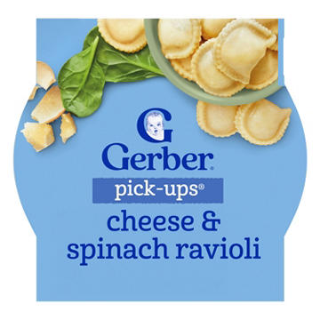 Gerber Mealtime for Toddler Pick-Ups - Cheese & Spinach Ravioli