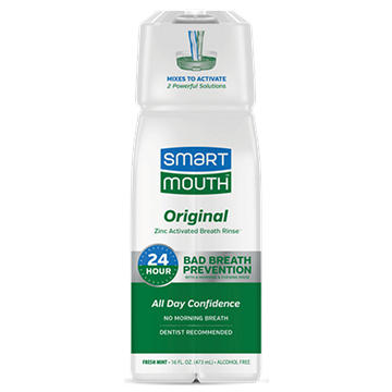 Smart Mouth Alcohol Free 24 Hour Mouthwash - Fresh Mint