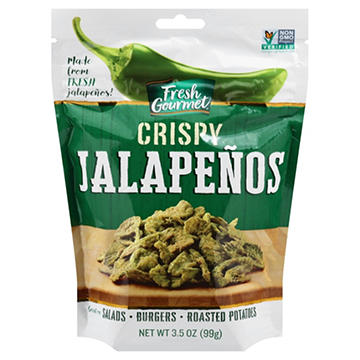 Fresh Gourmet Crispy Jalapenos Lightly Salted