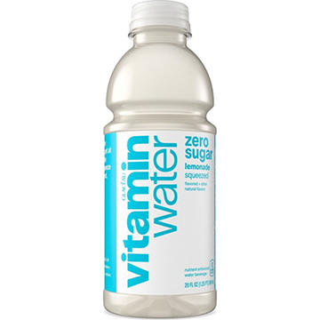 Glaceau Vitaminwater Zero Sugar Lemonade Squeezed Nutrient Enhanced Water Beverage