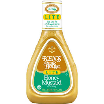 Ken's Steak House Lite Honey Mustard Dressing