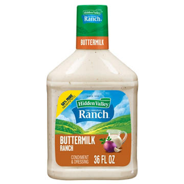 Hidden Valley Buttermilk Ranch Topping and Dressing Bottle