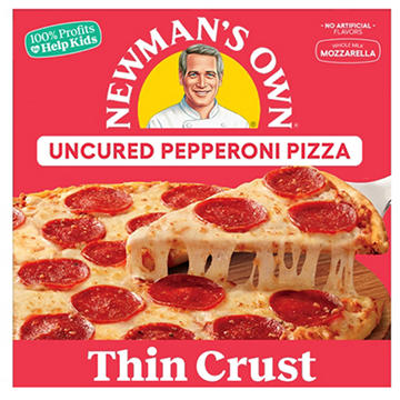 Newman's Own Thin & Crispy Uncured Pepperoni Frozen Pizza