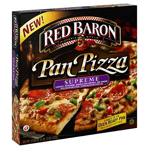 Supreme pizza discount red baron