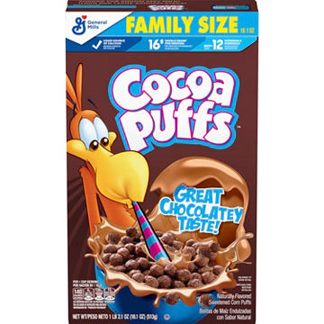 General Mills Cocoa Puffs Cereal - Family Size