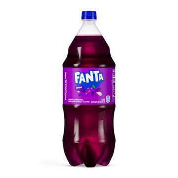 Fanta Grape Soda Bottle