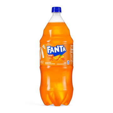 Fanta Orange Soda Bottle