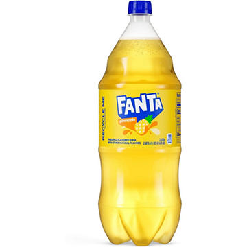 Fanta Pineapple Soda Bottle