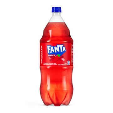 Fanta Strawberry Soda Bottle