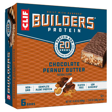 Clif Builders 20g Protein Bars -  Chocolate Peanut Butter