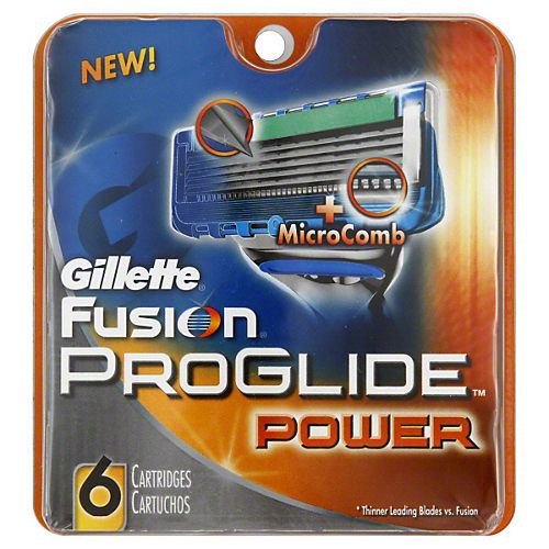 Gillette Fusion ProGlide Power Cartridges - Shop Razors & Blades