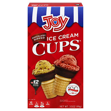 Joy Chocolatey Dipped Cake Cones