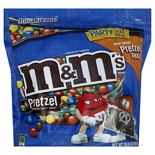 M&M's Pretzel Party Size Chocolate Candies - Shop Candy at H-E-B