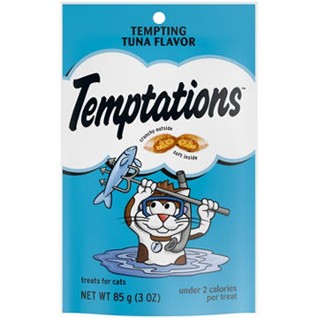 Temptations Classic Crunchy and Soft Cat Treats - Tempting Tuna Flavor