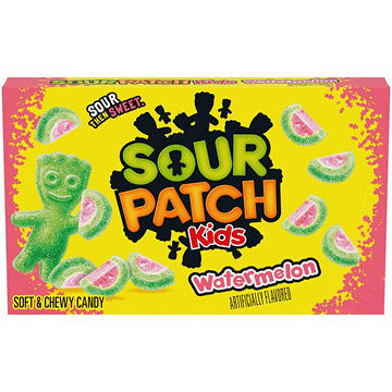 Sour Patch Kids Watermelon Soft & Chewy Candy Theater Box