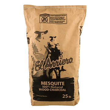 El Arriero Mesquite Wood 100% Natural  Charcoal