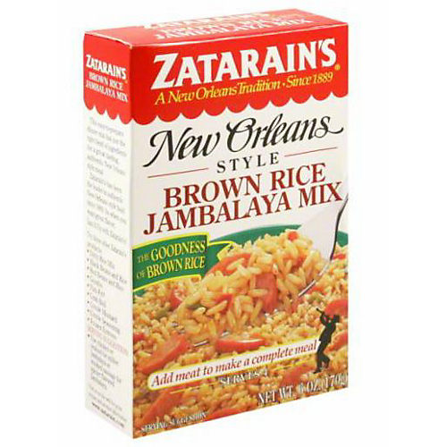 Jambalaya Rice Mix, 40 Oz, Zatarains 09544