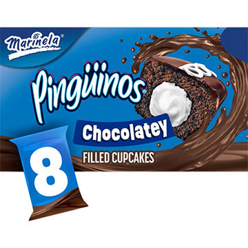Marinela Pingüinos Crème-Filled Chocolatey Cupcakes