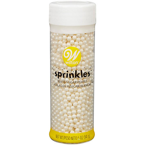 Wilton Pearlized Gold Sprinkles, 3.8 oz. Edible Gold Glitter, Pack of Two