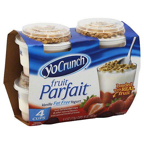 Reusable Yogurt Fruit Granola Parfait Cups 16.2 oz/480 ml each